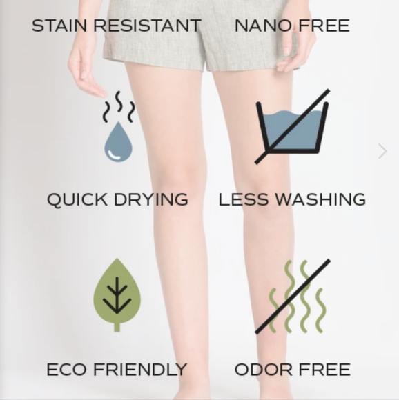 Ably linen water resistant shorts - Picture 9 of 9